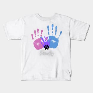 Family and dog3 Kids T-Shirt